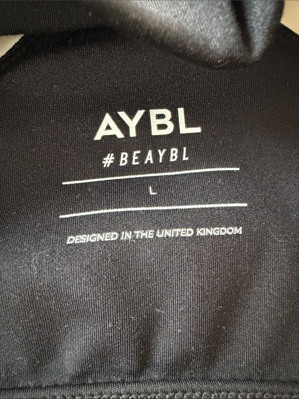 AYBL Black V-Neck Seamless Racerback Sports Bralette - Picture 6 of 7